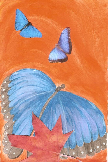Azul mariposa