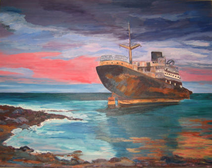Lanzarote, barco...