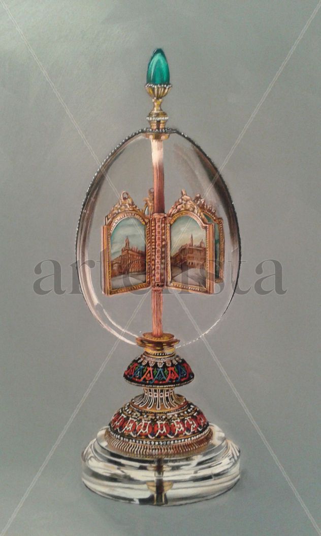 faberge Rock Crystal eggs 1896