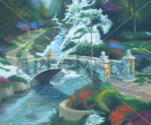 serie paisaje A07 Oil Panel Landscaping