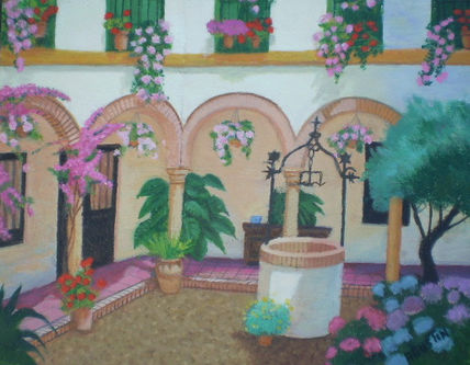 Pozo en el patio