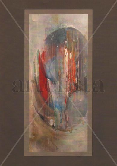 "Incesante lluvia" Mixed media Canvas Others