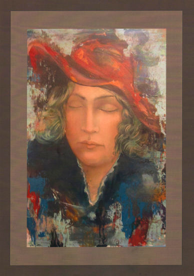 Quietud Oil Canvas Portrait