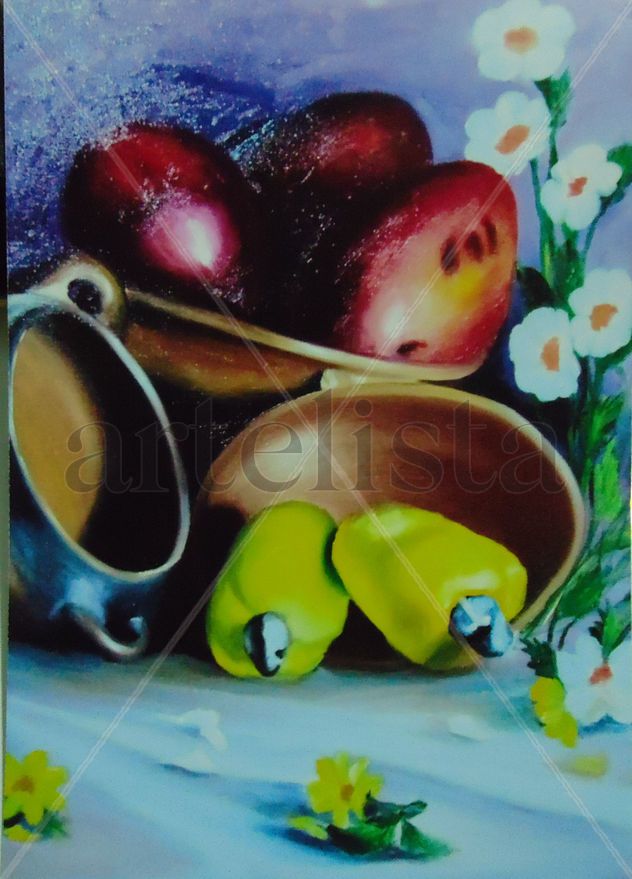 mangos ,flores y  barro
