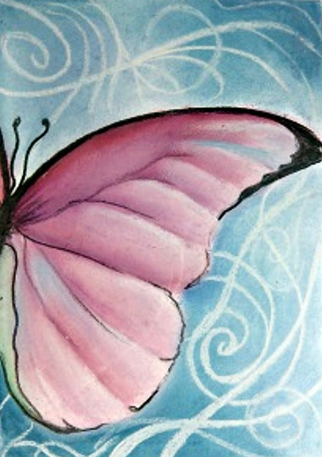 mariposa lila