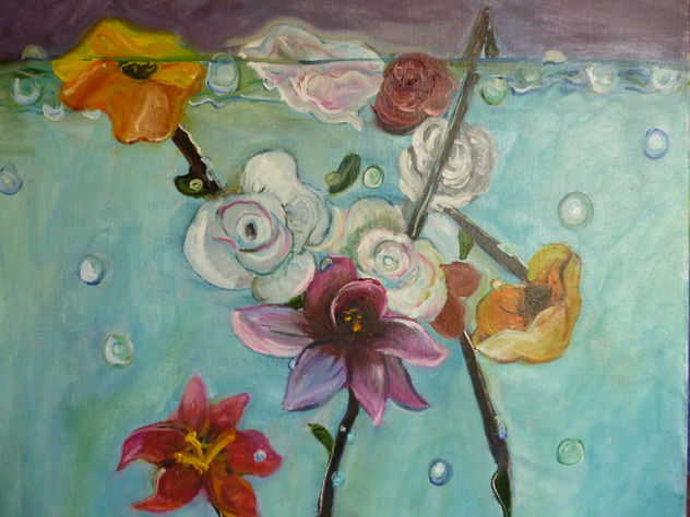 Flores sumergidas