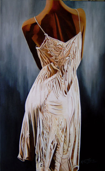 Mujer de espaldas 1 Oil Canvas Figure Painting