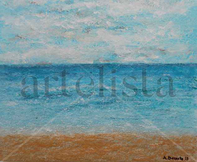 Marina Acrylic Canvas Marine Painting