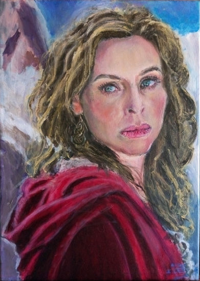 Siggy Haraldson Acrylic Canvas Portrait