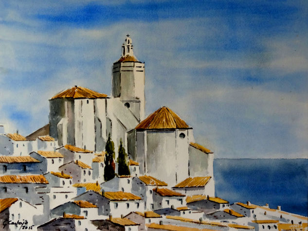 Cadaqués Watercolour Paper Landscaping