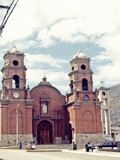 Iglesia Tipica   Peruana Nature Color (Digital)