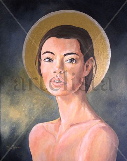 La última virgen del siglo Otros Lienzo Retrato