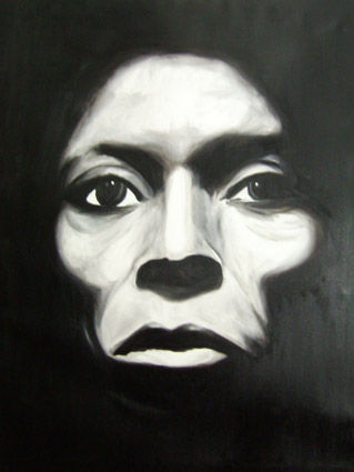 s/t 006 Oil Canvas Portrait