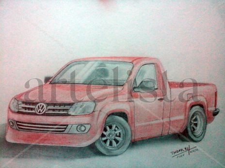 Camioneta roja