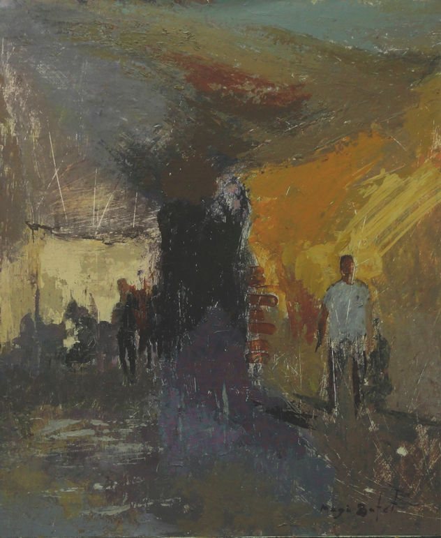 Camino al futuro_41X33 cm.