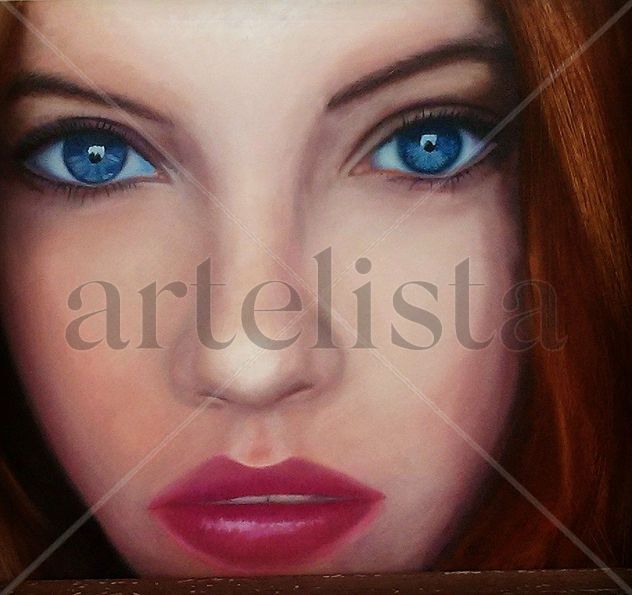 ojos azules