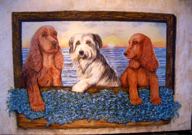 VENTANA Oil Canvas Animals