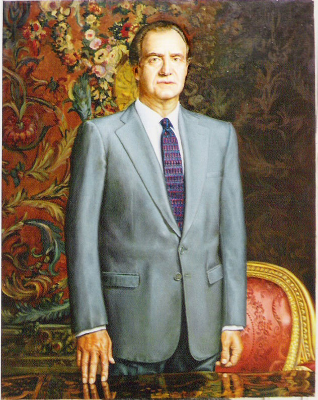 retrato al oleo - SS.MM.