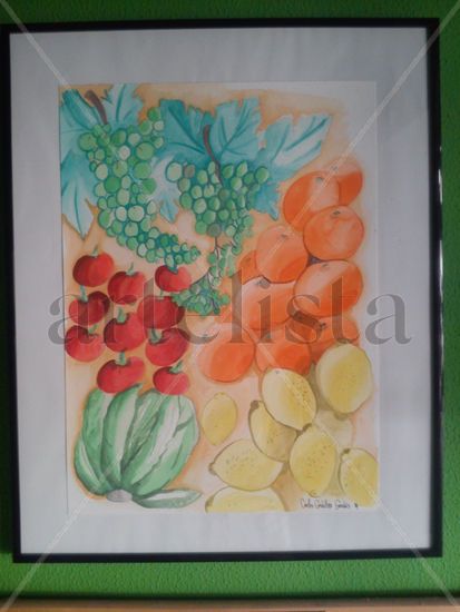 Frutas Watercolour Paper Others