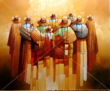 Campesinos alegres