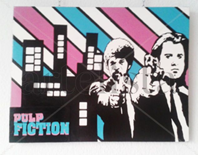 Pulp Fiction Others Canvas Portrait