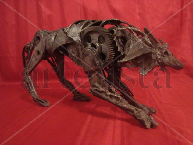 Lobo Metal Figurativa