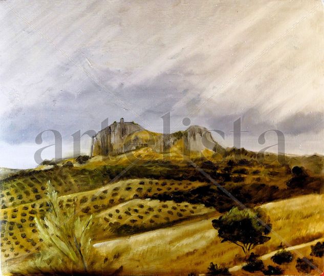 "Olivar" Oil Panel Landscaping