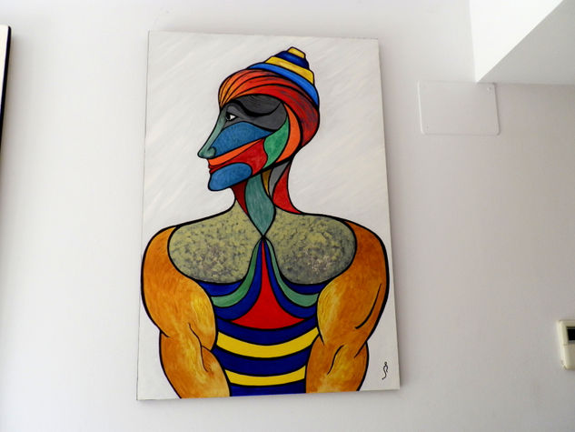 NEFERTITI Acrylic Panel Portrait