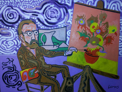 Matisse pintando...