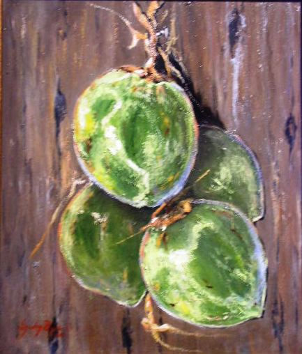 Cocos Oil Canvas Still Life Paintings