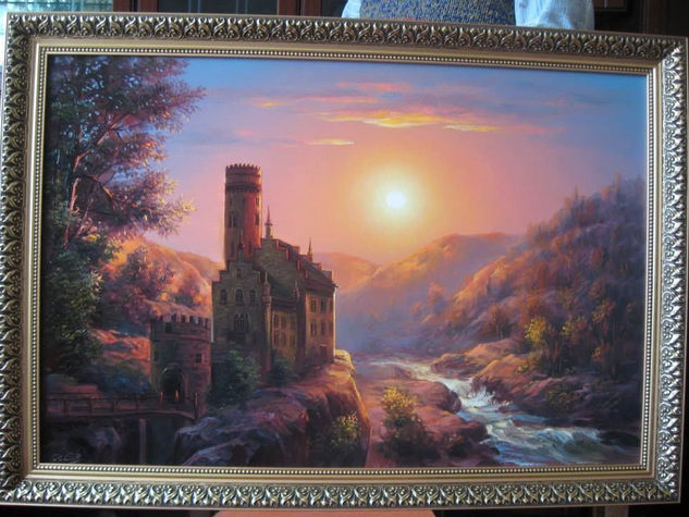 Castle Oil Canvas Landscaping