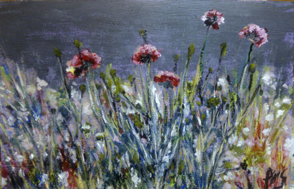 Flores en el campo