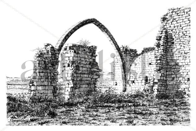 Arco de San Juan, Aras (Navarra) Rotulador