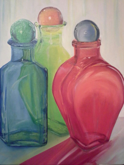 botellones Oil Canvas Still Life Paintings