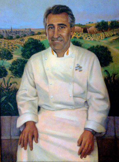 Adolfo Óleo Lienzo Retrato