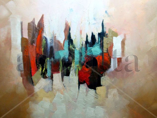 Abstracto de 100 x 100 cms