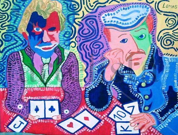 Retrato del Doctor Gachet con el Joker
