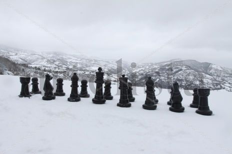 Nieva y ganan las...