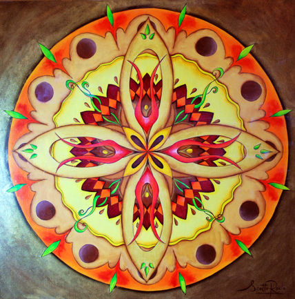 Mandala dorado