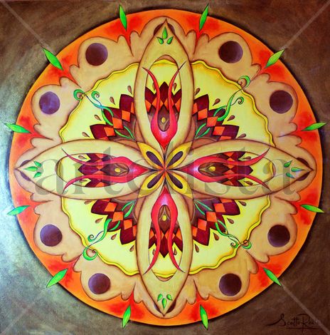 Mandala dorado