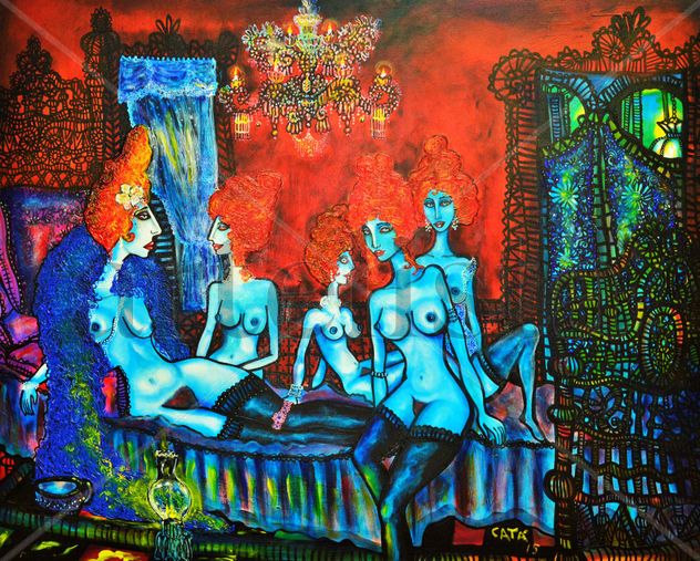 Hector Cata Original Art