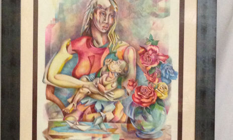 Particular del pintor