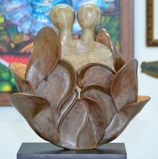 EVELIO LECOUR ORIGINAL ART Pottery Figurative