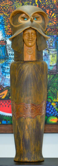 EVELIO LECOUR ORIGINAL ART Pottery Figurative