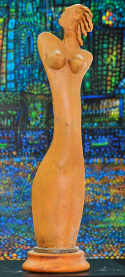 EVELIO LECOUR ORIGINAL ART Madera Figurativa