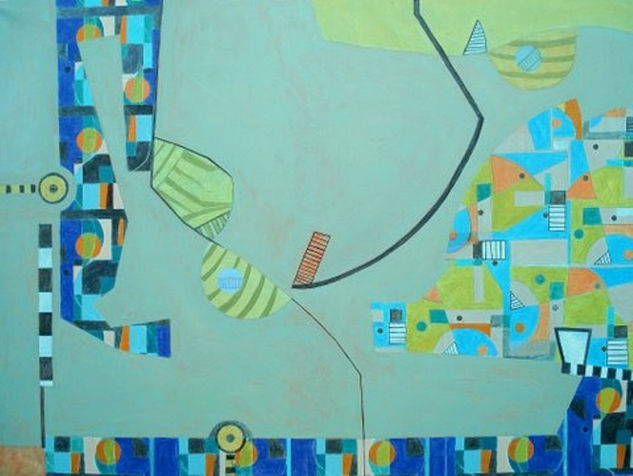 Composition II-07 Acrylic Canvas Others