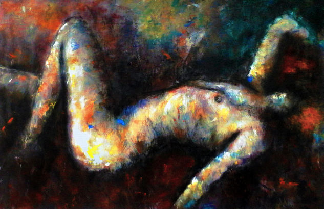 LILITH REPOSADA Acrylic Canvas Nude Paintings