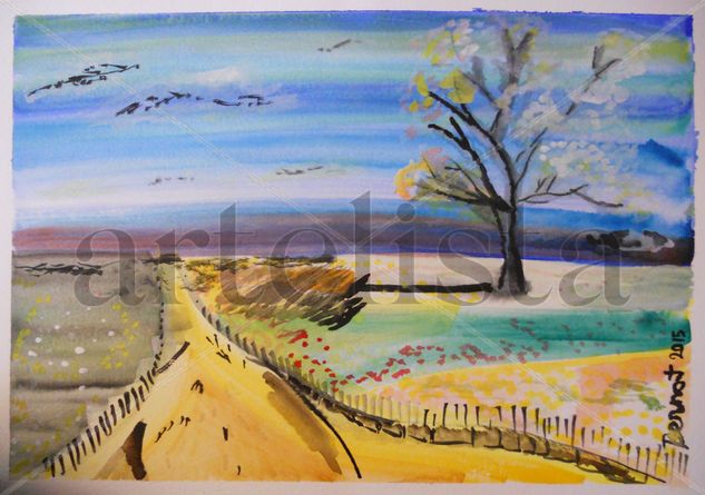 Camino Watercolour Paper Landscaping