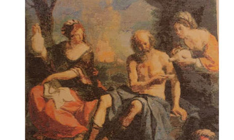 Mónica Samassa (bordado en punto cruz)