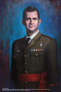 FELIPE VI, retrato...